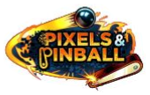 Pixels and Pinball Logo